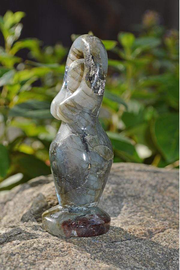 Crystal Wholesale Labradorite Goddess Crystal Carvings - Small