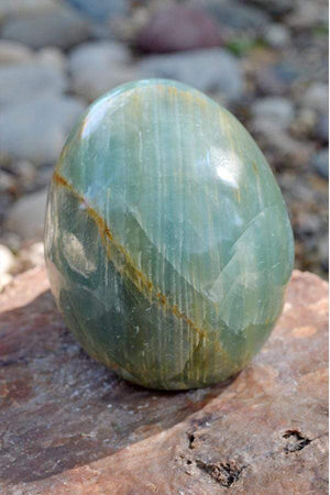 Crystal Wholesale Natural Blue Onyx Crystal Skull Carving I - Medium