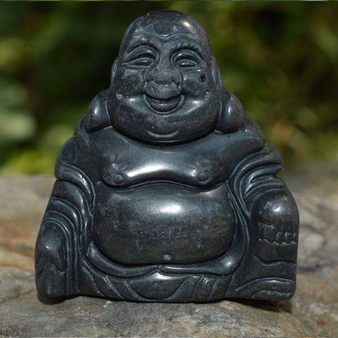 Natural Crystal Buddha Carving - Small
