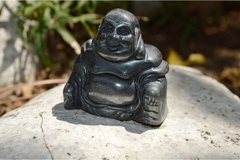 Natural Crystal Buddha Carving - Small