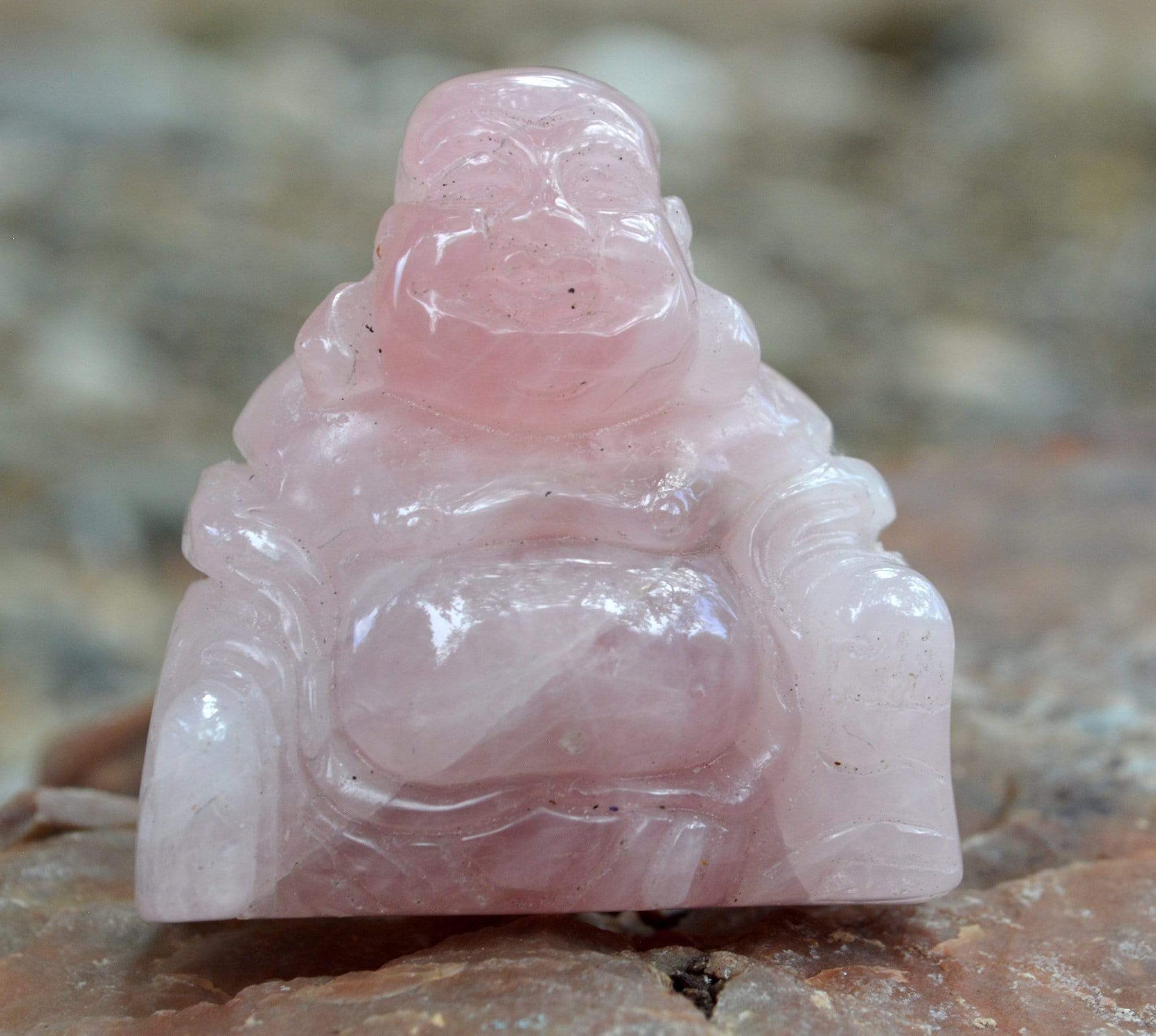 Crystal Wholesale Natural Crystal Buddha Carving - Small
