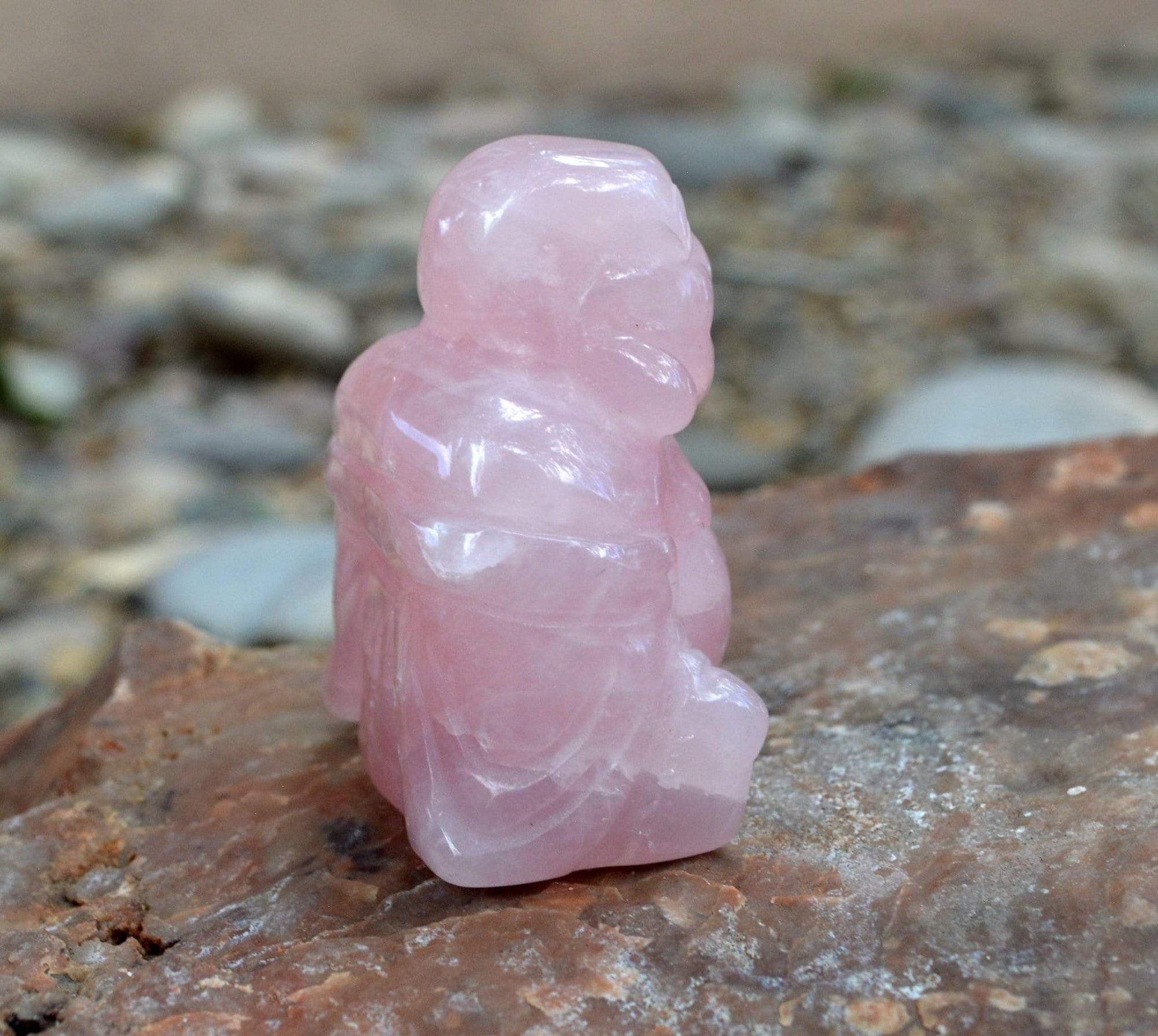Crystal Wholesale Natural Crystal Buddha Carving - Small