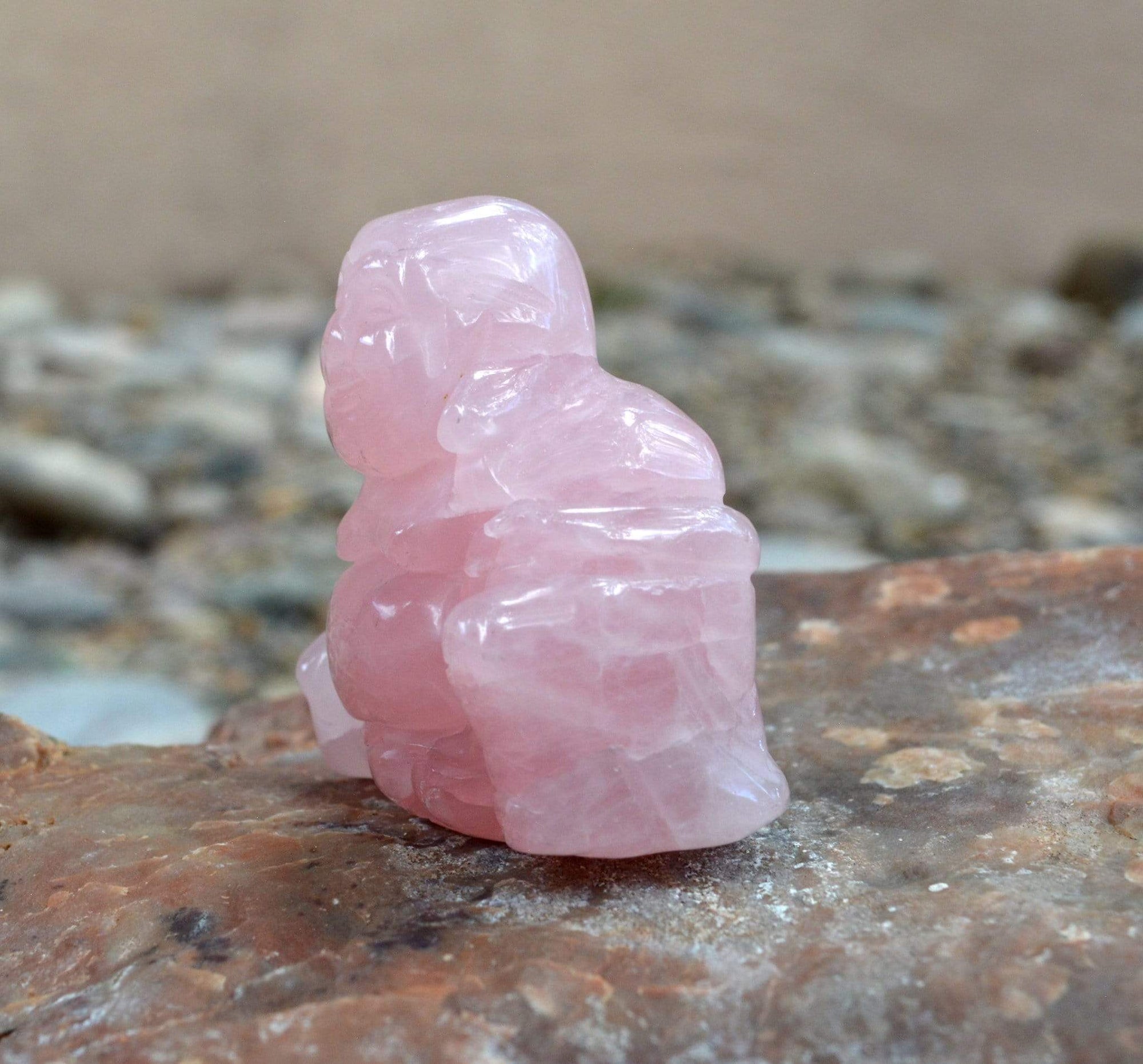 Crystal Wholesale Natural Crystal Buddha Carving - Small