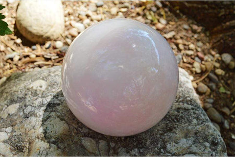 Pink Aragonite - Crystal Sphere I - Large