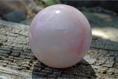 Pink Aragonite - Crystal Sphere II - Large
