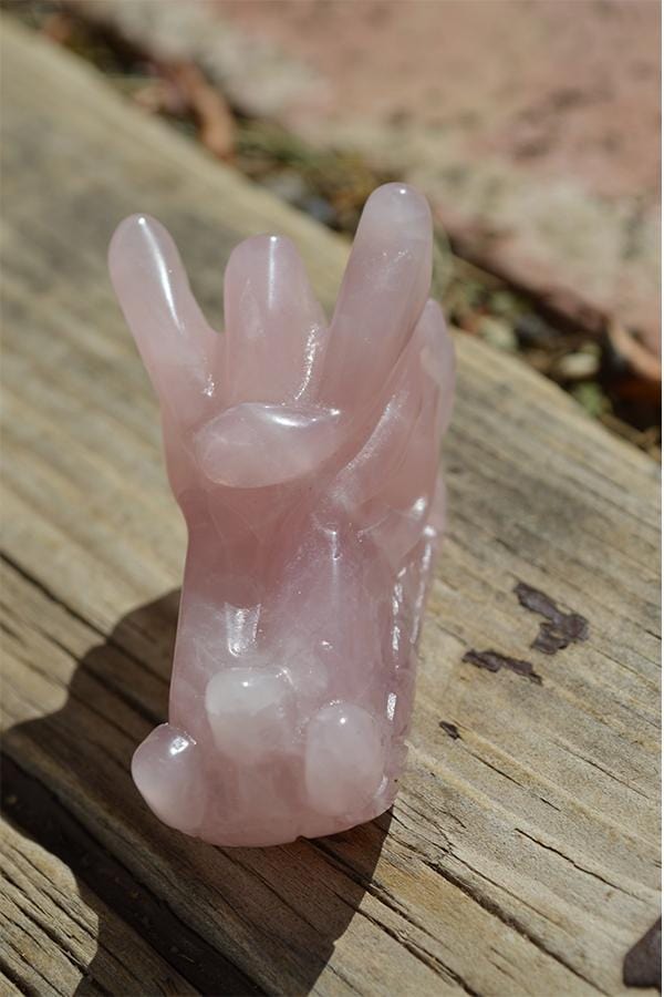 Crystal Wholesale Rose Quartz Crystal Dragon Skull Carving Mini