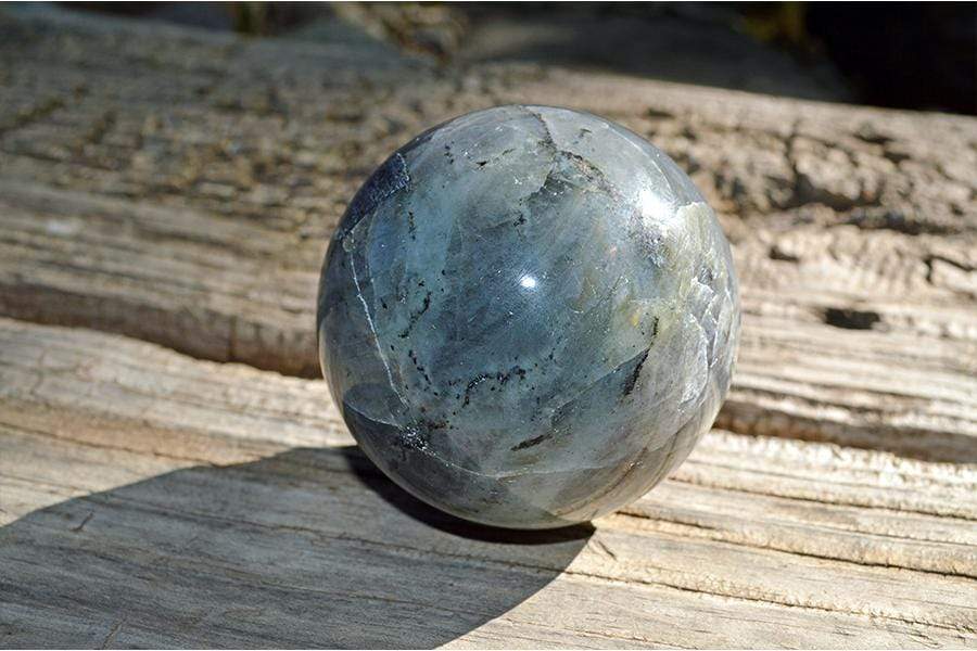 Crystal Wholesale Yellow Sheen Labradorite - Crystal Sphere - Large