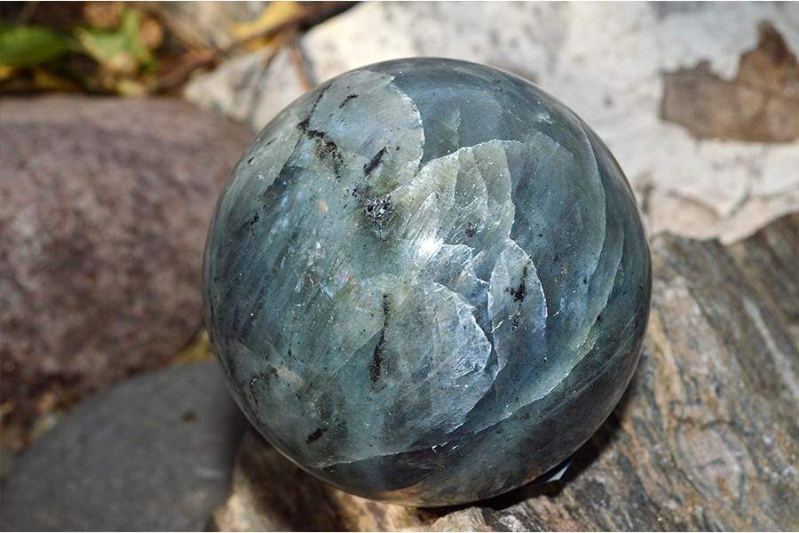 Crystal Wholesale Yellow Sheen Labradorite - Crystal Sphere - Large