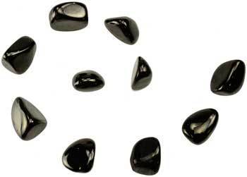 Crystals Tumbled Jet Tumbled Stones Crystals | 1 lb