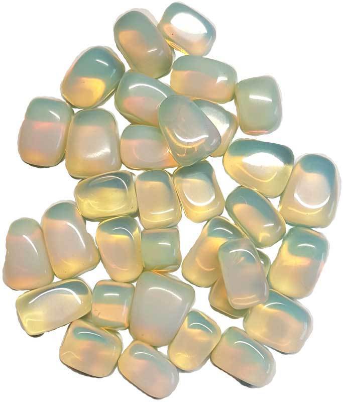 Crystals Tumbled Opalite Tumbled Stones Crystals | 1 lb