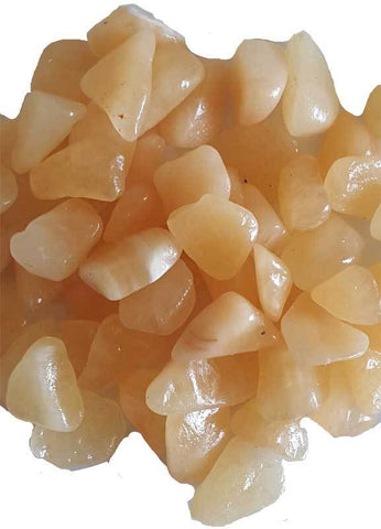 Orange Calcite Tumbled Stones Crystals | 1 lb