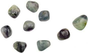 Rainbow Flourite Tumbled Stones Crystals | 1 lb