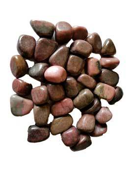 Crystals Tumbled Rhodonite Tumbled Stones Crystals | 1 lb