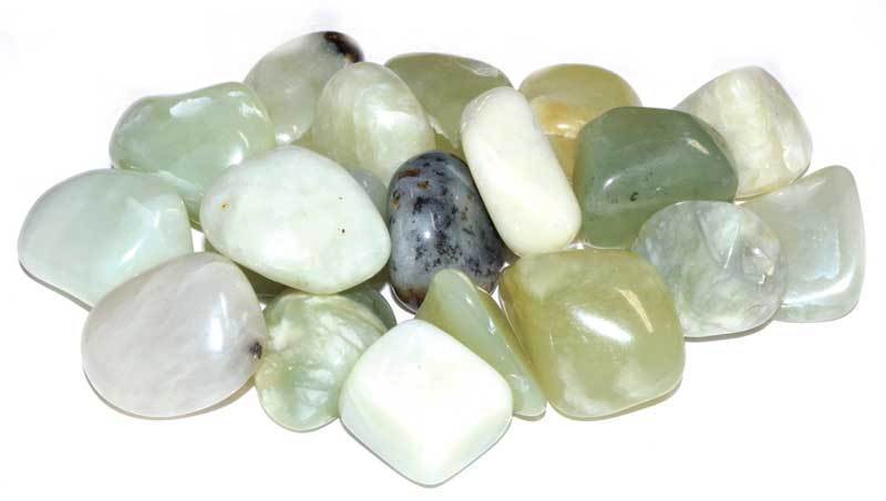 Serpentine Tumbled Stones Crystals | 1 lb