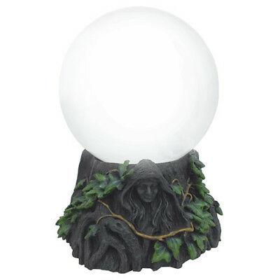 Maiden, Mother, Crone Base with Clear Gazing Ball