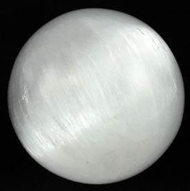 Gazing Balls + Stands White Selenite Gazing Ball | 2-3"