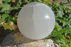 Gazing Balls + Stands White Selenite Gazing Ball | 5"