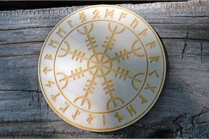 Grid Helm of Awe/Aegishjàlmr | Runic | Crystal or Pendulum Grid