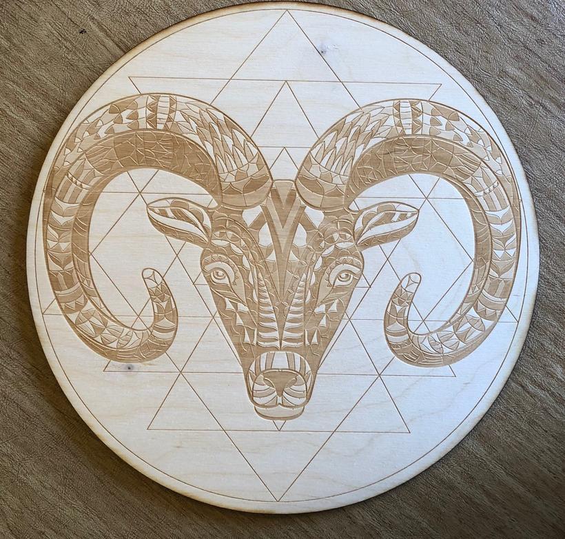 Grid Ram Sri Yantra Crystal Grid Alter Table