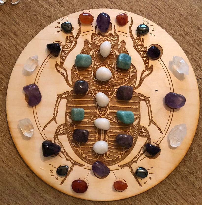Grid Scarab Crystal Grid Alter Table