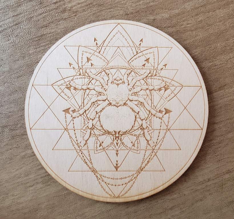 Grid Spider Sri Yantra Crystal Grid Alter Table