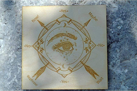 The Mystic Eye | Pendulum Grid / Board