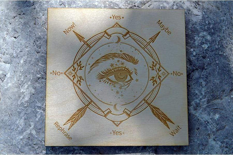 The Mystic Eye | Pendulum Grid / Board