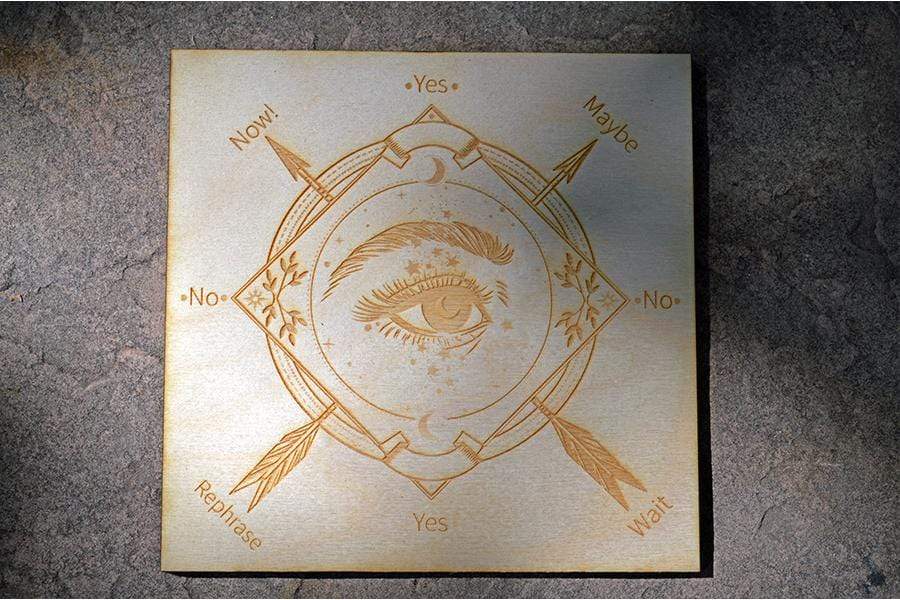 Grid The Mystic Eye | Pendulum Grid / Board