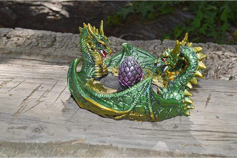 Double Dragon ashtray/incense burner | 4 1/4