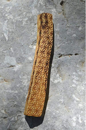 Incense Flower of Life Engraved Palo Santo Stick ( 1 - 5 sticks)