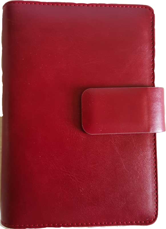 Datebook | Red | Eco-Friendly | Made from Straw Pulp