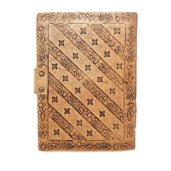 Journals Goddess of Earth Leather Journal 5x7" with Latch Closure