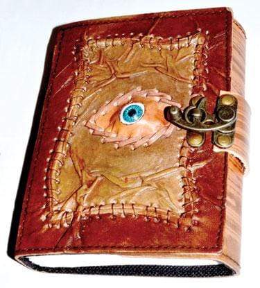 Leather All-Knowing Eye Embossed Journal