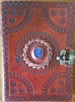 Leather God's Eye Embossed Journal
