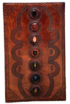 Journals Leather Journal with 7 Stones