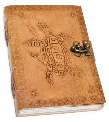 Journals Leather Turtle Embossed Journal