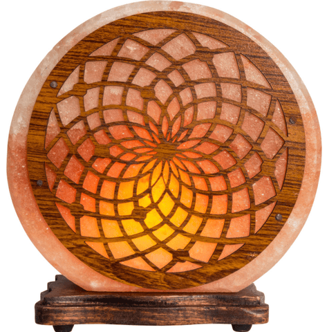 Electric Himalayan Salt Lamp w/ Multiple Designs!  Small and Large Sizes