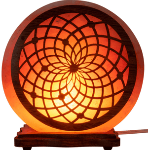 Lamps Electric Himalayan Salt Lamp w/ Multiple Designs!  Small and Large Sizes