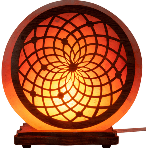 Electric Himalayan Salt Lamp w/ Multiple Designs!  Small and Large Sizes