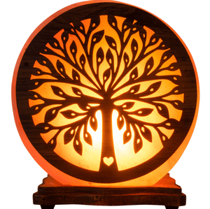 Lamps Tree of Life - Large Electric Himalayan Salt Lamp w/ Multiple Designs!  Small and Large Sizes
