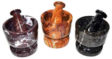 Assorted Mortar and Pestle Set