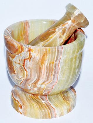 Mortars & Pestels Onyx Mortar & Pestle Set
