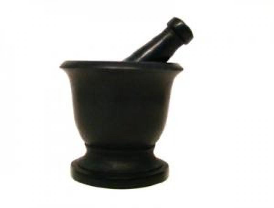 Mortars & Pestels Small Black Soapstone Mortar & Pestle