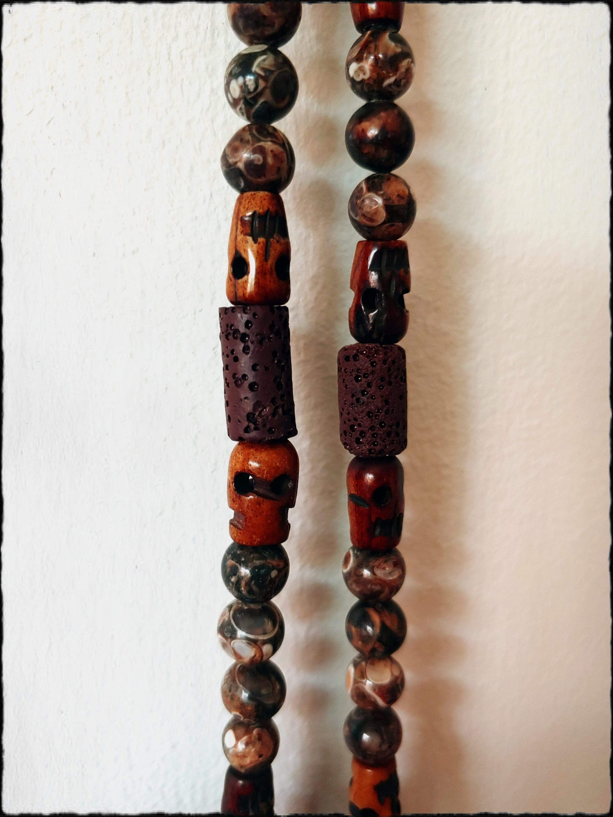 Necklaces Healing Necklace - Grounding - Turritella Agate