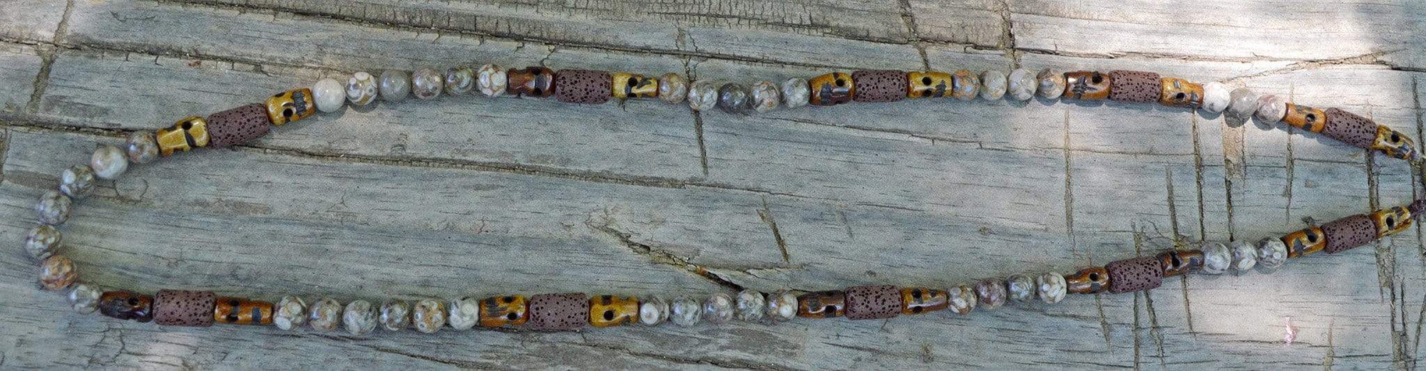 Necklaces Healing Necklace - Strength - Crinoid Fossil