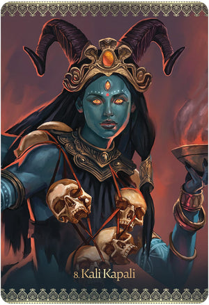 Oracle Cards 421 Kali Oracle: Ferocious Grace and Supreme Protection with the Wild Divine Mother by Alana Fairchild & Jimmy Manton