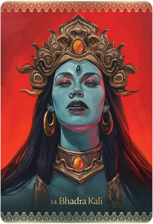 Oracle Cards 421 Kali Oracle: Ferocious Grace and Supreme Protection with the Wild Divine Mother by Alana Fairchild & Jimmy Manton
