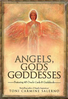 Oracle Cards Angels, Gods, and Goddesses Oracle (Deck and Book) by Toni Carmine Salerno