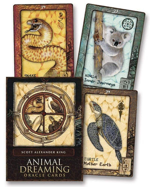 Oracle Cards Animal Dreaming Oracle by Scott Alexander King & Karen Branchflower