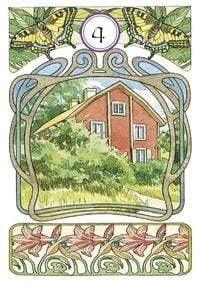 Oracle Cards Art Nouveau Lenormand Oracle by Lunaea Weatherstone & Antonella Castelli